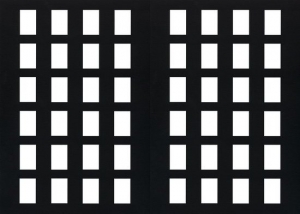 Klapp-Passepartout DIN A4/KB